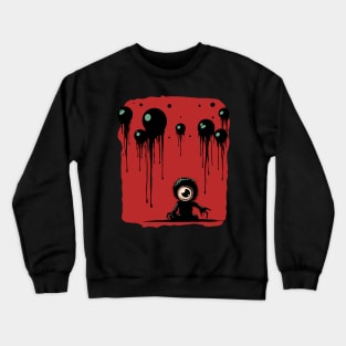 Eyeball Enigma Crewneck Sweatshirt